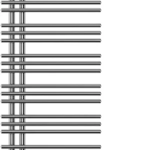 Radiateur de bain Zehnder Yucca Asym Chromé Résistance électrique à gauche Expédition Rapide